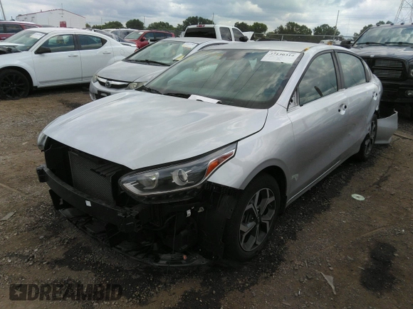 2020 Kia Forte LXS with VIN 3KPF24AD8LE191756, listed as a IAAI auction lot 37130314 with 52,813 mi miles. Bid and sale history available at carsss.com. Image 18.