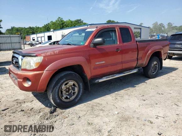 2006 Toyota Tacoma PreRunner with VIN 5TETX62N46Z221324, listed as a Copart auction lot 62179035 with 189,971 mi miles and Salvage title. Bid and sale history available at DreamBid. Image 1.