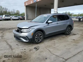 2024 Volkswagen Tiguan S с VIN 3VVFB7AX0RM033813, выставлен на аукционе Copart как лот 54724415 с пробегом 9 207 миль миль и Списание • Salvage title. История ставок и продаж доступна на DreamBid. Изображение 1.