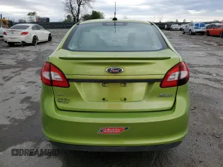 2011 Ford Fiesta SE with VIN 3FADP4BJ4BM147289, listed as a Copart auction lot 51699375 with 113,107 mi miles and Salvage Title. Bid and sale history available at carsss.com. Image 6.