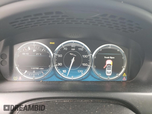 2013 Jaguar XJ with VIN SAJWA2GB7DLV40560, listed as a Copart auction lot 78228114 with 110,750 mi miles and Salvage Title. Bid and sale history available at carsss.com. Image 9.