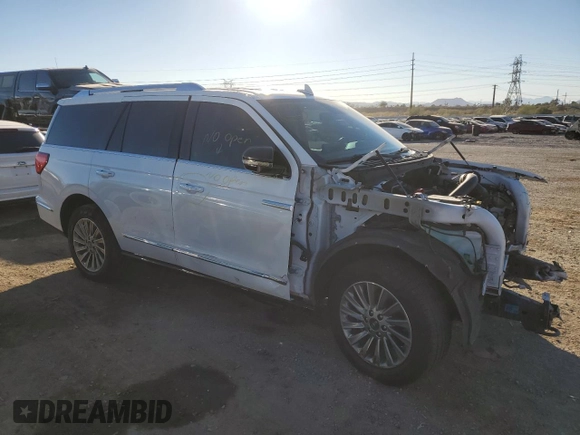 2021 Lincoln Navigator with VIN 5LMJJ2NT1MEL07095, listed as a Copart auction lot 85254274 with Not provided miles and Salvage title. Bid and sale history available at DreamBid. Image 4.