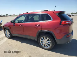 2016 Jeep Cherokee Limited with VIN 1C4PJLDBXGW281885, listed as a Copart auction lot 57126395 with 90,100 mi miles and Salvage title. Bid and sale history available at DreamBid. Image 2.
