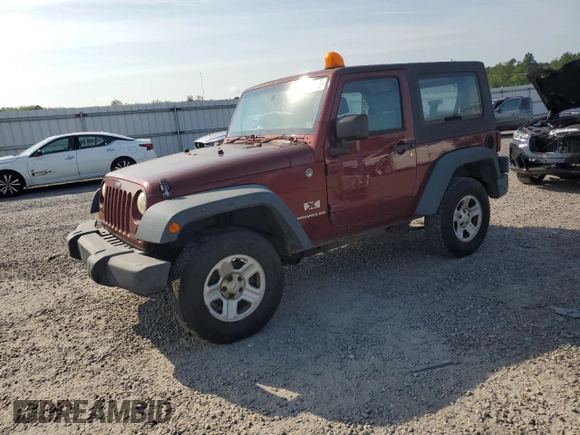 2008 Jeep Wrangler X with VIN 1J4FZ24128L526519, listed as a Copart auction lot 62807345 with 226,657 mi miles and Clean title. Bid and sale history available at DreamBid. Image 1.