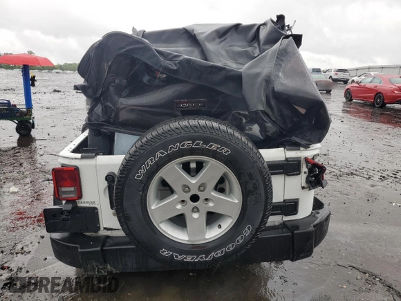 2018 Jeep Wrangler Unlimited Sport S z VIN 1C4BJWDG1JL855855, wystawiony jako Copart lot #56907455 z przebiegiem 61 437 mil mil oraz Szkoda całkowita • Salvage title. Historia ofert i sprzedaży dostępna na DreamBid. Obrazek 6.