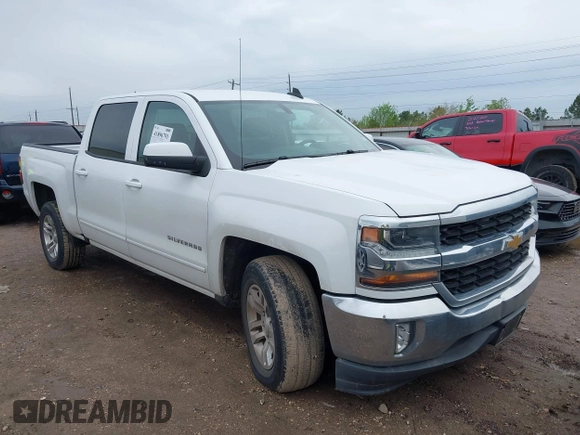 2017 Chevrolet Silverado 1500 LT with VIN 3GCPCREC7HG212382, listed as a IAAI auction lot 41896791 with 129,264 mi miles. Bid and sale history available at carsss.com. Image 1.