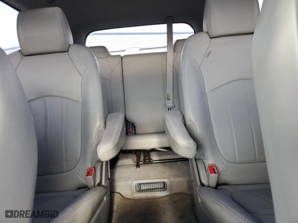 2017 Buick Enclave Leather with VIN 5GAKRBKDXHJ319763, listed as a Copart auction lot 43574925 with 131,002 mi miles and Salvage Title. Bid and sale history available at carsss.com. Image 10.