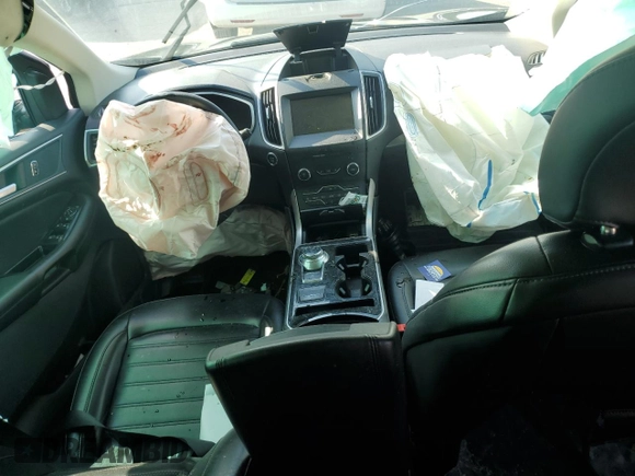 2019 Ford Edge SEL with VIN 2FMPK3J97KBB19684, listed as a Copart auction lot 57211945 with Not provided miles and Salvage title. Bid and sale history available at DreamBid. Image 8.