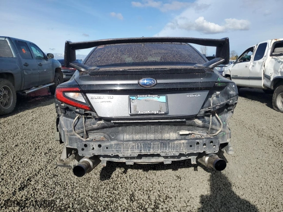 2022 Subaru WRX Premium with VIN JF1VBAF66N9010266, listed as a Copart auction lot 44465905 with 52,992 mi miles and Salvage Title. Bid and sale history available at carsss.com. Image 6.