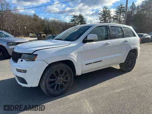 2018 Jeep Grand Cherokee High Altitude with VIN 1C4RJECG0JC110458, listed as a Copart auction lot 42533655 with 85,675 mi miles and Clean title. Bid and sale history available at DreamBid. Image 1.
