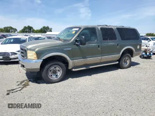 2000 Ford Excursion Limited z VIN 1FMNU43S0YED45957, wystawiony jako Copart lot #54367875 z przebiegiem 155 863 mil mil oraz Czysty tytuł • Clean title. Historia ofert i sprzedaży dostępna na DreamBid. Obrazek 1.