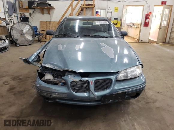 1997 Pontiac Grand Am SE with VIN 1G2NE52M8VC721326, listed as a Copart auction lot 75860034 with 110,209 mi miles and Salvage title. Bid and sale history available at DreamBid. Image 5.