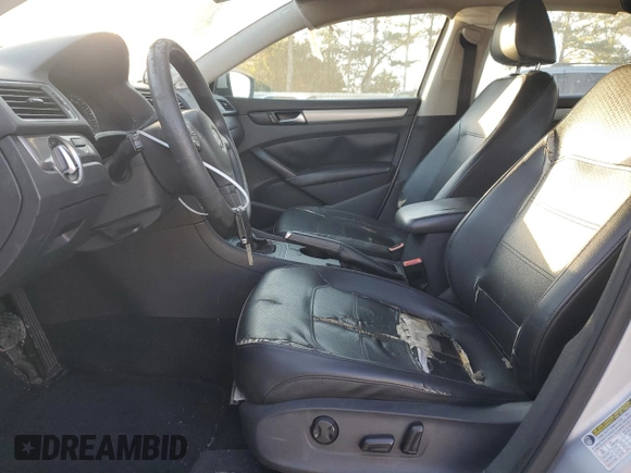 2013 Volkswagen Passat Wolfsburg Edition with VIN 1VWAH7A32DC144925, listed as a Copart auction lot 76357524 with 172,124 mi miles and Salvage title. Bid and sale history available at DreamBid. Image 7.