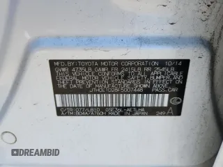 2015 Lexus IS 350 с VIN JTHCE1D28F5007448, выставлен на аукционе Copart как лот 65386585 с пробегом 84 674 миль миль и Списание • Salvage title. История ставок и продаж доступна на DreamBid. Изображение 12.