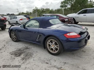 2006 Porsche Boxster with VIN WP0CA29896U713284, listed as a Copart auction lot 76937324 with 28,081 mi miles and Salvage Title. Bid and sale history available at carsss.com. Image 2.