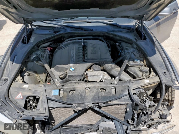 2011 BMW 5 Series 535i xDrive with VIN WBAFU7C56BC777571, listed as a Copart auction lot 52765755 with 103,277 mi miles and Salvage Title. Bid and sale history available at carsss.com. Image 11.