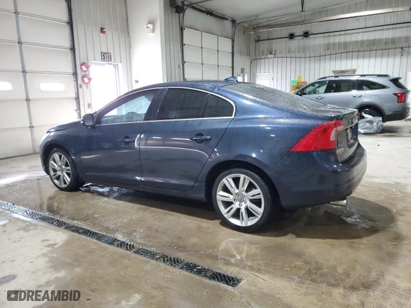 2013 Volvo S60 T5 with VIN YV1612FH9D2206437, listed as a Copart auction lot 51590355 with 123,079 mi miles and Salvage Title. Bid and sale history available at carsss.com. Image 2.