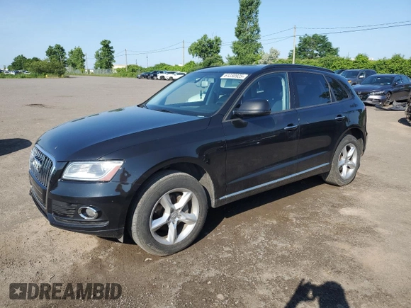 2017 Audi Q5 Premium with VIN WA1C2AFP4HA067699, listed as a Copart auction lot 61230925 with 187,040 mi miles and Salvage title. Bid and sale history available at DreamBid. Image 1.