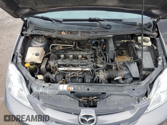 2007 Mazda 5 Sport with VIN JM1CR293070144282, listed as a Copart auction lot 85631384 with 217,486 mi miles and Salvage Title. Bid and sale history available at DreamBid. Image 12.