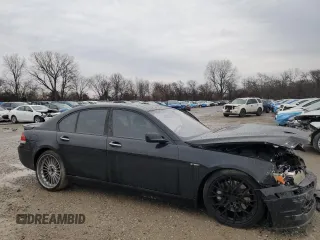 2008 BMW 7 Series 750i with VIN WBAHL83528DT89581, listed as a Copart auction lot 43146275 with Not Provided miles and Salvage Title. Bid and sale history available at DreamBid. Image 4.