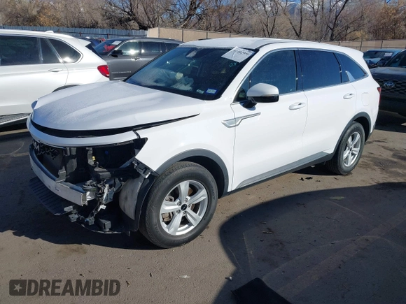 2022 Kia Sorento LX with VIN 5XYRG4LC6NG111914, listed as a IAAI auction lot 41402951 with 46,157 mi miles. Bid and sale history available at carsss.com. Image 18.