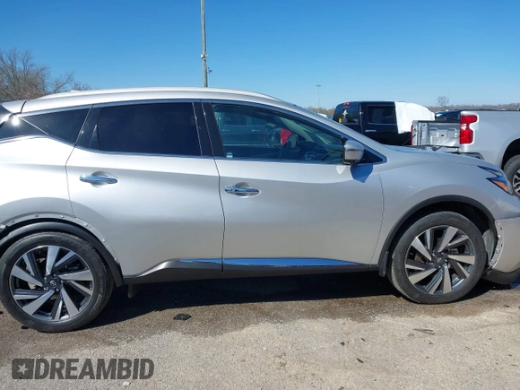 2023 Nissan Murano SL with VIN 5N1AZ2CJ1PC116273, listed as a IAAI auction lot 41606957 with 32,751 mi miles and . Bid and sale history available at DreamBid. Image 14.