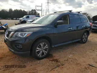 2018 Nissan Pathfinder SL z VIN 5N1DR2MN3JC613198, wystawiony jako Copart lot #44423035 z przebiegiem 168 744 mil mil oraz Szkoda całkowita • Salvage title. Historia ofert i sprzedaży dostępna na DreamBid. Obrazek 1.