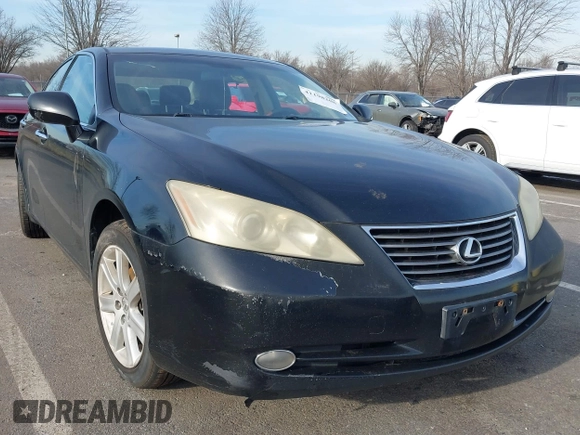 2007 Lexus ES 350 with VIN JTHBJ46G372006678, listed as a IAAI auction lot 41198206 with 210,004 mi miles. Bid and sale history available at carsss.com. Image 1.
