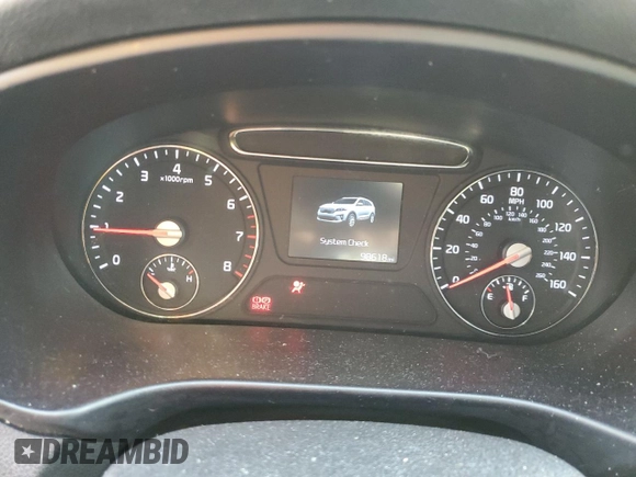 2019 Kia Sorento LX with VIN 5XYPGDA32KG597742, listed as a Copart auction lot 48980545 with 98,618 mi miles and Salvage Title. Bid and sale history available at carsss.com. Image 9.