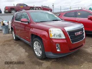 2011 GMC Terrain SLT-1 with VIN 2CTALUEC9B6386437, listed as a IAAI auction lot 41883453 with 183,071 mi miles and . Bid and sale history available at carsss.com. Image 1.