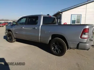 2021 Ram 1500 Big Horn with VIN 1C6SRFMT5MN664350, listed as a Copart auction lot 41986155 with 63,800 mi miles and Salvage title. Bid and sale history available at DreamBid. Image 2.