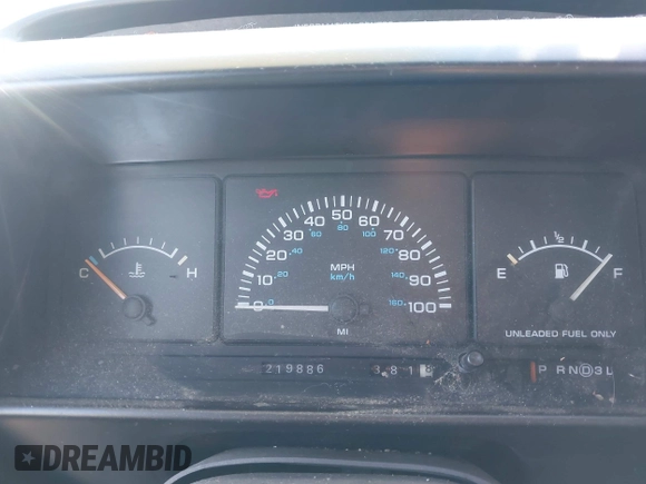 1993 Dodge Grand Caravan with VIN 1B4GK44R4PX675504, listed as a IAAI auction lot 42010737 with 219,886 mi miles and . Bid and sale history available at DreamBid. Image 7.