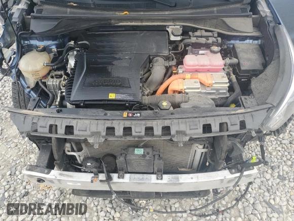 2022 Kia Niro Touring SE with VIN KNDCC3LC7N5537387, listed as a Copart auction lot 71196674 with 49,527 mi miles and Salvage Title. Bid and sale history available at carsss.com. Image 12.