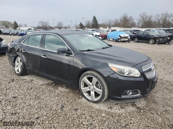 2013 Chevrolet Malibu LTZ with VIN 1G11J5SX5DF201090, listed as a Copart auction lot 50897545 with 79,476 mi miles and Salvage Title. Bid and sale history available at carsss.com. Image 4.