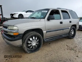 2003 Chevrolet Tahoe LT with VIN 1GNEC13Z43R163576, listed as a Copart auction lot 50823645 with 257,460 mi miles and Salvage title. Bid and sale history available at DreamBid. Image 1.