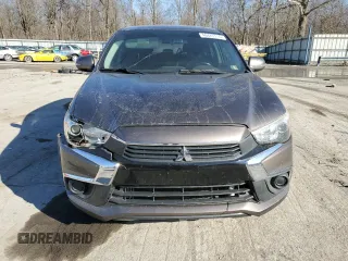 2017 Mitsubishi Outlander ES with VIN JA4AP3AU8HZ009792, listed as a Copart auction lot 48475115 with 123,460 mi miles and Salvage title. Bid and sale history available at DreamBid. Image 5.