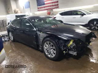 2022 Lexus LS with VIN JTHD51GFXN5010742, listed as a Copart auction lot 48202395 with 13,389 mi miles and Salvage Title. Bid and sale history available at carsss.com. Image 4.