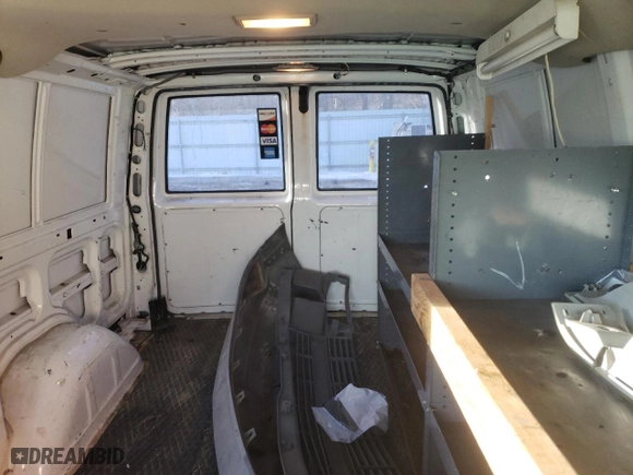 2005 Chevrolet Astro Cargo Van with VIN 1GCDM19X05B119268, listed as a Copart auction lot 48266825 with NaN miles and Clean Title. Bid and sale history available at carsss.com. Image 10.