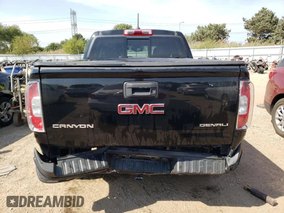 2018 GMC Canyon 4WD Denali with VIN 1GTG6EEN9J1213944, listed as a Copart auction lot 72035704 with 89,652 mi miles and Salvage Title. Bid and sale history available at carsss.com. Image 6.
