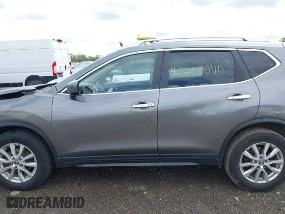 2020 Nissan Rogue S with VIN KNMAT2MV0LP505531, listed as a IAAI auction lot 42215040 with 68,833 mi miles and . Bid and sale history available at DreamBid. Image 14.