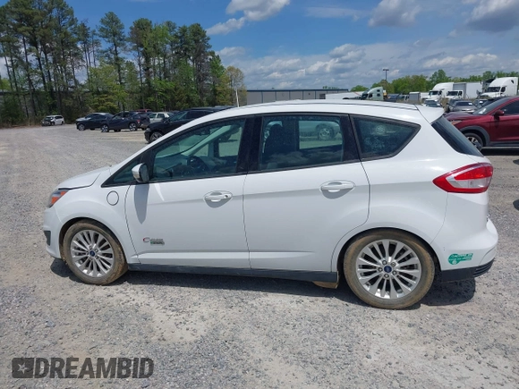 2017 Ford C-Max Energi SE with VIN 1FADP5EU8HL100904, listed as a IAAI auction lot 41474814 with 60,780 mi miles. Bid and sale history available at carsss.com. Image 14.