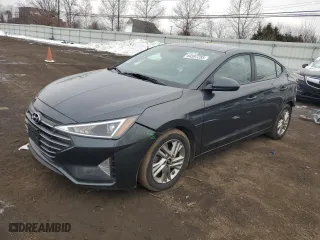 2020 Hyundai Elantra SEL with VIN 5NPD84LF1LH561459, listed as a Copart auction lot 44597255 with 122,626 mi miles and Salvage Title. Bid and sale history available at carsss.com. Image 1.