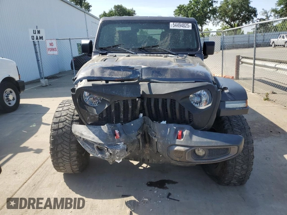 2020 Jeep Wrangler Unlimited Rubicon z VIN 1C4HJXFG4LW194482, wystawiony jako Copart lot #54494825 z przebiegiem 50 358 mil mil oraz Szkoda całkowita • Salvage title. Historia ofert i sprzedaży dostępna na DreamBid. Obrazek 5.