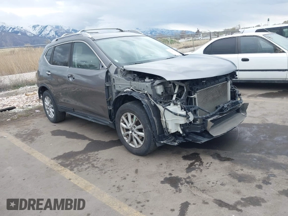 2018 Nissan Rogue SV with VIN KNMAT2MV6JP511461, listed as a IAAI auction lot 41924322 with 131,869 mi miles. Bid and sale history available at carsss.com. Image 1.