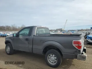 2011 Ford F-150 XL with VIN 1FTMF1CMXBFB70676, listed as a Copart auction lot 46237015 with 134,717 mi miles and Salvage Title. Bid and sale history available at DreamBid. Image 2.