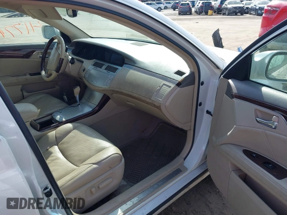 2008 Toyota Avalon XL with VIN 4T1BK36B38U302069, listed as a IAAI auction lot 41771617 with 252,898 mi miles and . Bid and sale history available at DreamBid. Image 5.
