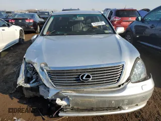 2004 Lexus LS 430 with VIN JTHBN36F640169807, listed as a Copart auction lot 47526795 with 123,163 mi miles and Salvage Title. Bid and sale history available at carsss.com. Image 5.