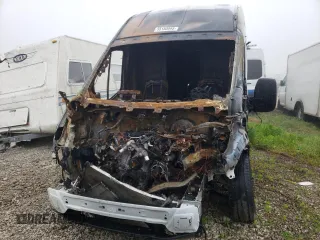2023 Ford Transit Cargo with VIN 1FTBR2X85PKA25531, listed as a Copart auction lot 61693595 with Not provided miles and Salvage title. Bid and sale history available at DreamBid. Image 5.