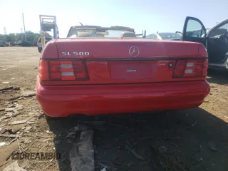2000 Mercedes-Benz SL-Class with VIN WDBFA68F1YF193740, listed as a Copart auction lot 72018884 with 0 mi miles and Clean Title. Bid and sale history available at carsss.com. Image 6.