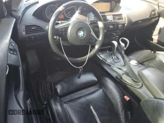 2007 BMW 6 Series 650i with VIN WBAEH13577CR52351, listed as a Copart auction lot 72886154 with 77,410 mi miles and Salvage Title. Bid and sale history available at carsss.com. Image 8.